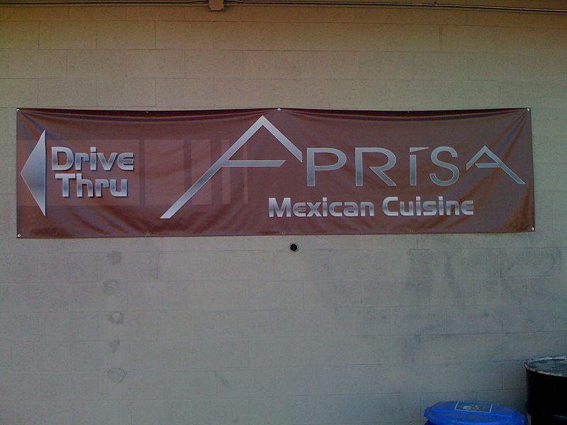 File:Aprisa Mexican Cuisine Banner.JPG