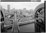 Thumbnail for File:Hawthorne Bridge view from west tower.jpg