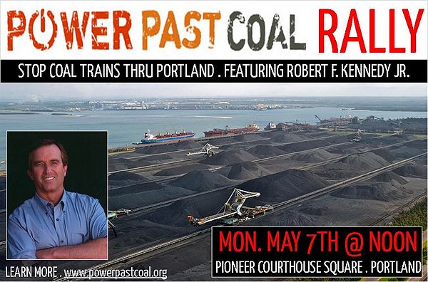 Portland Rally Against Coal Export Terminals