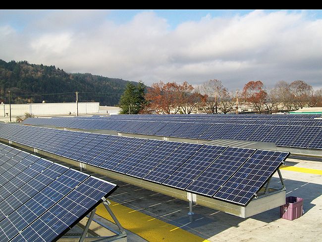 Powell solar array