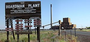 Boardman coal fired power plant